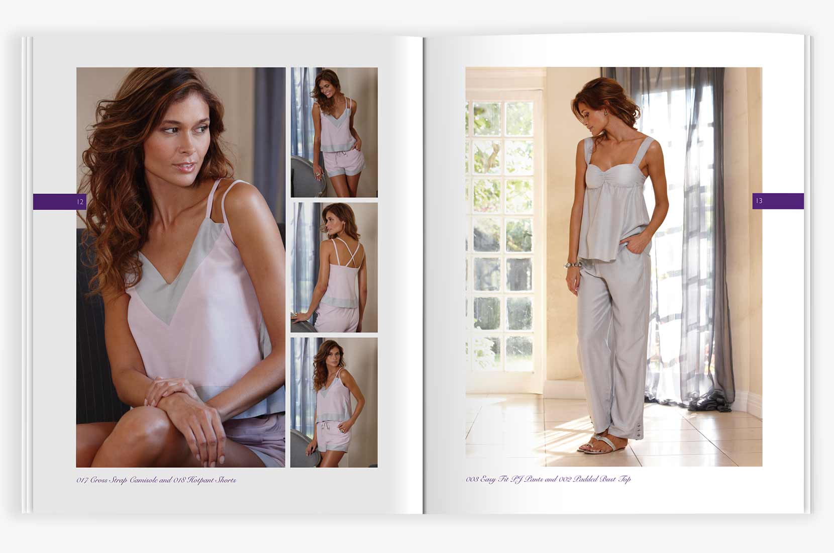 Buenas Noches double page spread model shot – Brand+Soul – Brand Strategy | Logo & Identity Design | Brochure Catalogue & Direct Mail | Marketing | Web & Digital